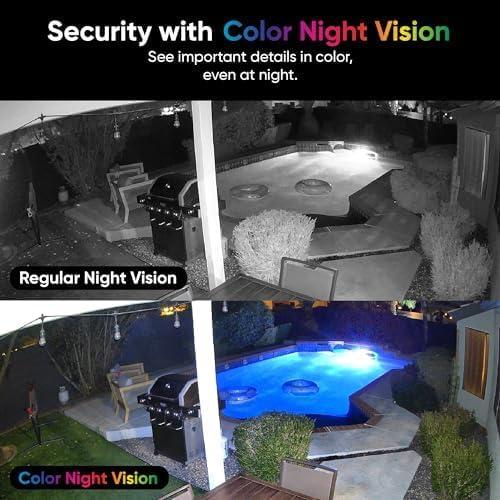 imageWYZE Cam v4 25K HD WiFi Smart Home Security Camera IndoorOutdoor PetBaby Monitor Motion Activated SpotlightSiren Color Night Vision 2Way Audio Works with Alexa ampamp Google Wired GreyBlack