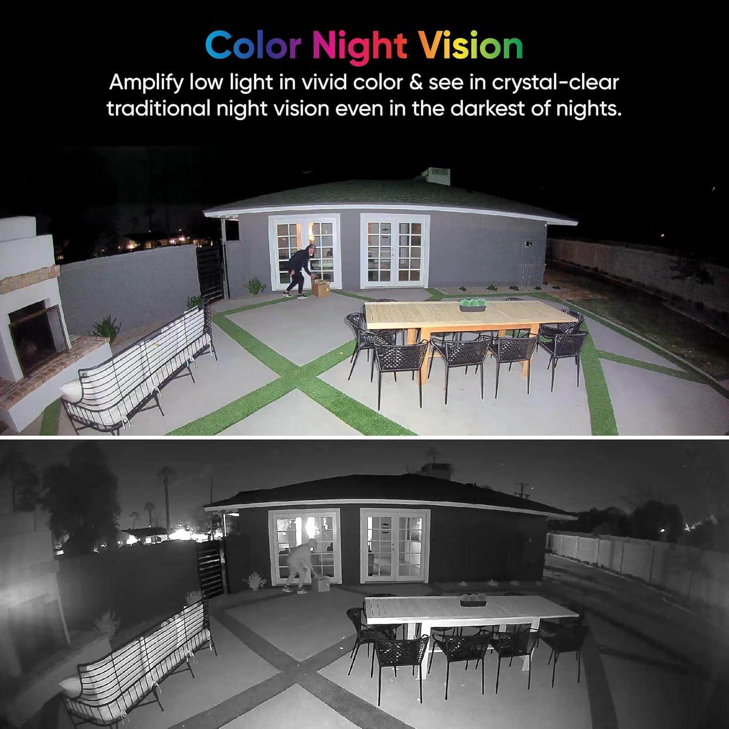 imageWYZE Floodlight Camera v2 Security Camera Outdoor 2K HD with Color Night Vision 2800Lumen LEDs 160 Wide View 105dB Siren Works with Alexa ampamp Google Assistant Wired Free Expert SupportWhite