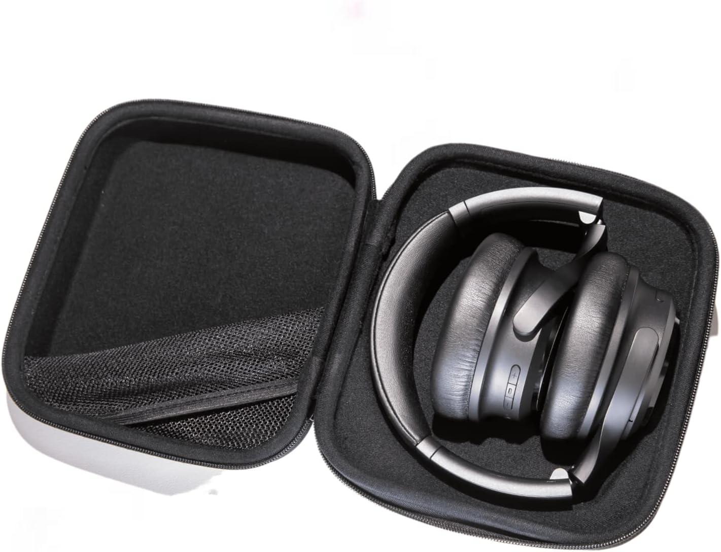 imageWyze Bluetooth 50 Headphones Over The Ear Headphones with Active Noise Cancellation HighFidelity Sound Transparency Mode Alexa Builtin BlackBlack