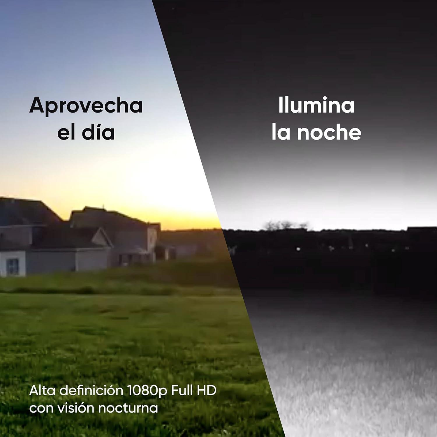 imageWyze Cam Outdoor Starter Bundle Base Station and 1 Cam 1080p HD IndoorOutdoor WireFree Smart Home Camera with Night Vision 2Way Audio Works with Alexa ampamp Google Assistant White with Camo Skin