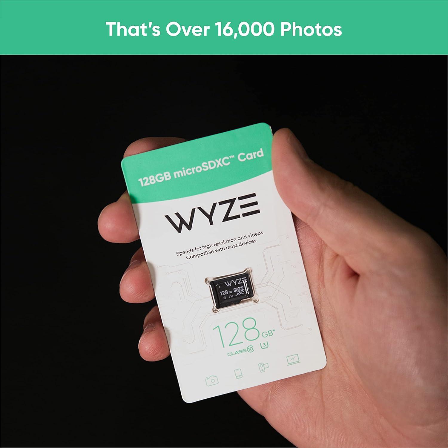imageWyze Expandable Storage 32GB MicroSDHC Card Class 10 Black128GB