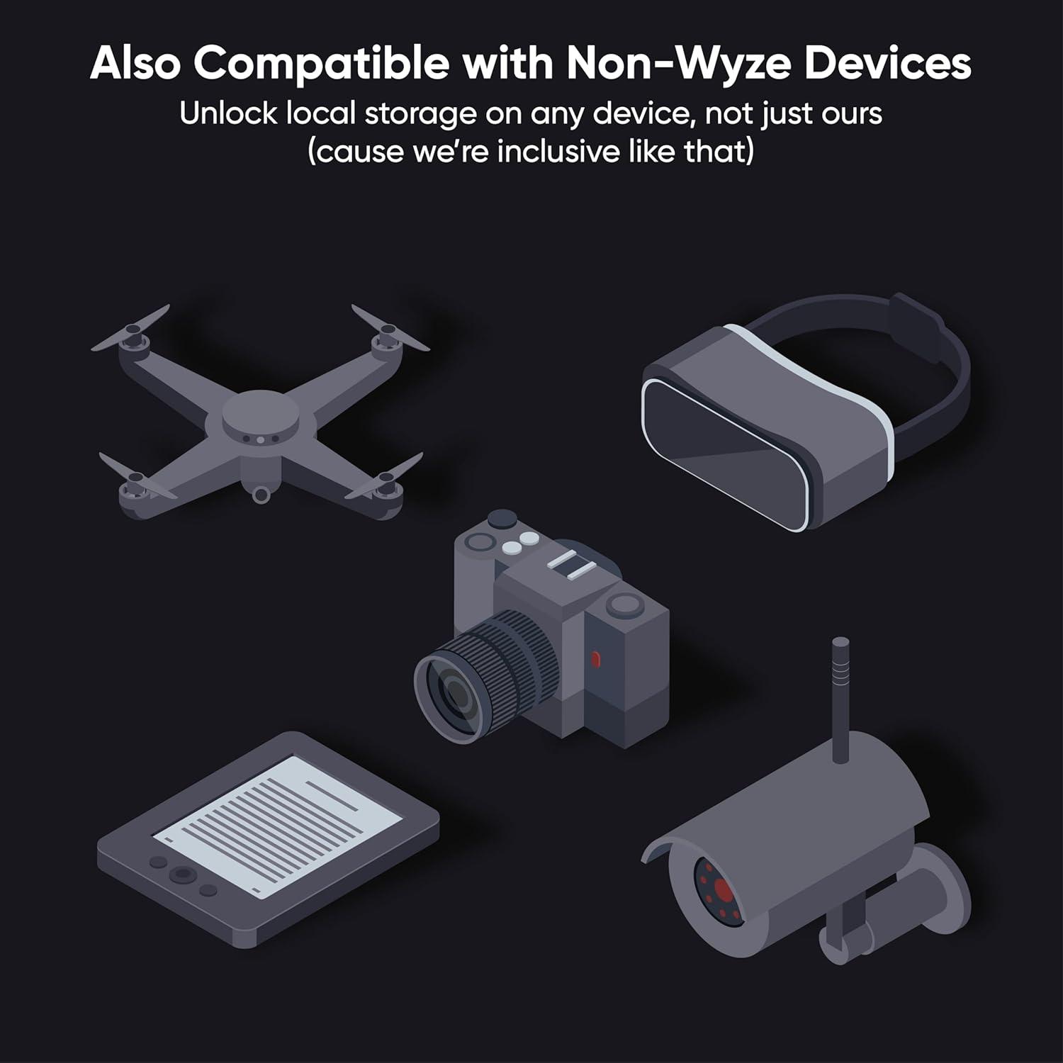 imageWyze Expandable Storage 32GB MicroSDHC Card Class 10 Black32GB