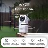 imageWYZE Cam Pan v4 4K Smart Security Camera AI IndoorOutdoor Cameras for Home Security Baby ampamp Pet Color Night Vision 360 PanTilt8 x Digital Zoom 24G ampamp 5G Works with Alexa ampamp Google Assistant