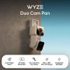 imageWYZE Duo Cam Pan IndoorOutdoor IP65 2K 360 PanTilt Smart Home Security Camera with Color Night Vision Compatible with Alexa ampamp Google Assistant White