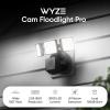 imageWYZE Floodlight Camera Pro PCMag Editors Choice 3000Lumen LEDs 25K HD Outdoor Security Camera 180 Wide View Color Night Vision Works with Alexa ampamp Google Wired Free Expert SetupBlack
