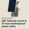imageWYZE Solar Panel  Compatible with Wyze Cam Outdoor v1v2 and Battery Cam Pro Continuous Power with 25W 5V Charging