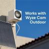 imageWYZE Solar Panel  Compatible with Wyze Cam Outdoor v1v2 and Battery Cam Pro Continuous Power with 25W 5V Charging
