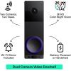 imageWYZE Wireless Duo Cam Video Doorbell Chime Included Battery Powered 2K Full HD Video 2 Cameras People and Package 2Way Audio Color Night VisionNew VersionWireless Duo Cam Doorbell Camera