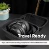 imageWyze Bluetooth 50 Headphones Over The Ear Headphones with Active Noise Cancellation HighFidelity Sound Transparency Mode Alexa Builtin BlackBlack
