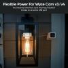 imageWyze Lamp Socket Power Adapter for Wyze Cam v3v4 Camera Sold SeparatelyWyze Lamp Socket