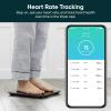 imageWyze Smart Scale Scale for Body Weight Digital Bathroom Scale for Body Fat BMI and Heart Rate Body Composition Analyzer with App Batteries Included Bluetooth 400 lb BlackWyze Scale Black
