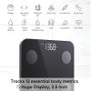 imageWyze Smart Scale X  Digital Bathroom Scale for Body Weight BMI Body Fat Muscle Mass Heart Rate Monitor  Sync with Health Apps  Body Composition Analyzer for People Baby ampamp Pet 400 lbs BlackWyze Scale S Black