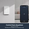 imageWyze Switch 24 GHz WiFi Smart Light Switch SinglePole Needs Neutral Wire Compatible with Alexa Google Assistant and IFTTT No Hub Required 3Pack White3Pack