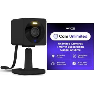 imageWYZE OG Black 2Pack Cam Unlimited Monthly Covers Unlimited Cameras AutoRenews at 999Month Activation Required Cancel AnytimeBlack