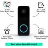 imageWyze Wireless Video Doorbell Pro Chime Included 1440 HD Video 11 Aspect Ratio 11 HeadtoToe View 2Way Audio Night VisionDoorbell v2