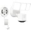 imageWYZE Floodlight Camera Pro with Plugin Mount PCMag Editors Choice 3000Lumen LEDs 25K HD Outdoor Security Camera Color Night Vision Wall Mount with 20ft Power Cable Easy Installation White