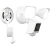 imageWYZE Floodlight Camera v2 with Plugin Mount 2K HD Outdoor Security Camera Color Night Vision Motion Activated Electrical Box with 20ft WeatherResistant Power Cable Easy Installation White