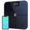 imageWyze Smart Scale Scale for Body Weight Digital Bathroom Scale for Body Fat BMI and Heart Rate Body Composition Analyzer with App Batteries Included Bluetooth 400 lb BlackWyze Scale Black