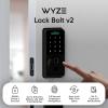 imageWyze AutoLock Bolt v2 Fingerprint Keyless Entry Smart Lock AI Learning Scanner with WiFi Front Door Lock Deadbolt AutoLock 8 Months Battery AntiPeep Keypad Backup Keys